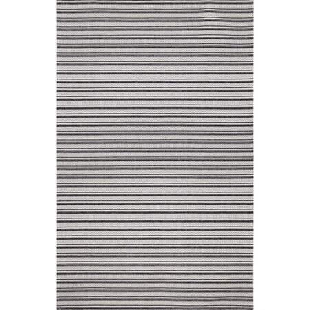 Safavieh 7 ft. 7 in. x 10 ft. Augustine 400 Rectangle Power Loomed Rug, Black & Light Grey AGT419H-8